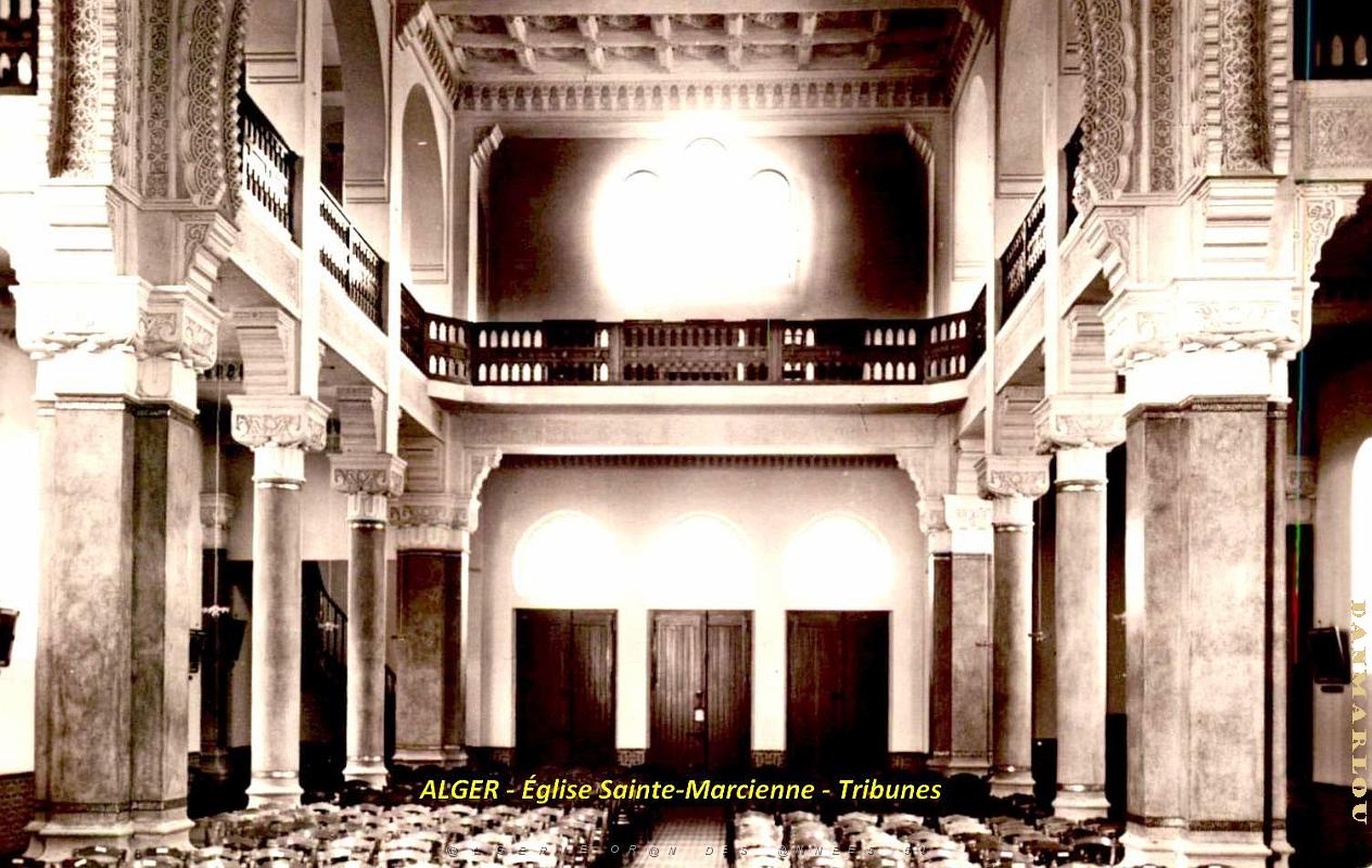 Alger - Eglise Sainte-Marcienne - Tribunes.jpg